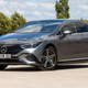 The Mercedes EQE, pictured here in Turkey, is one of the two models that can enroll in Acceleration Increase.